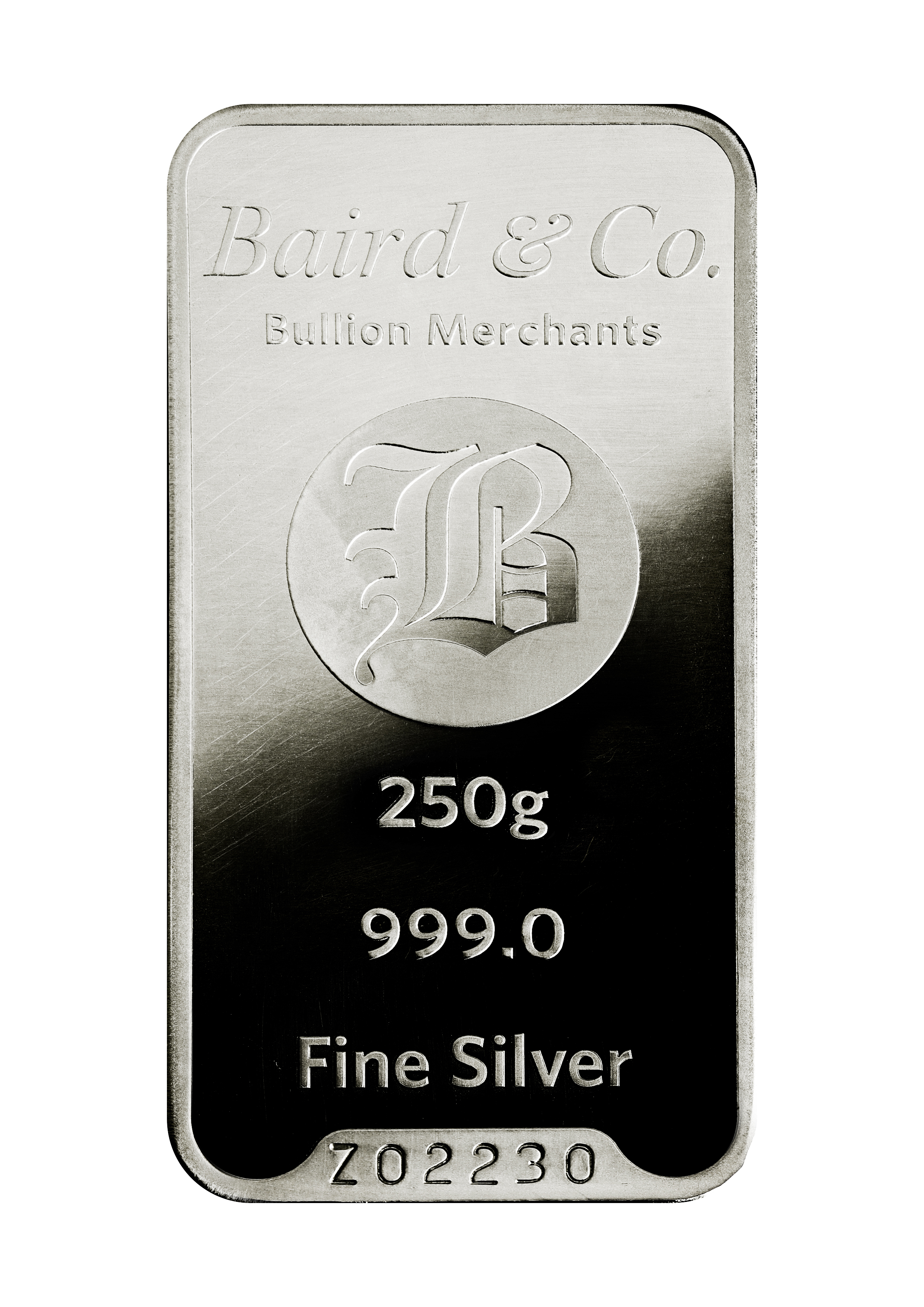 250g Silver Minted Bar